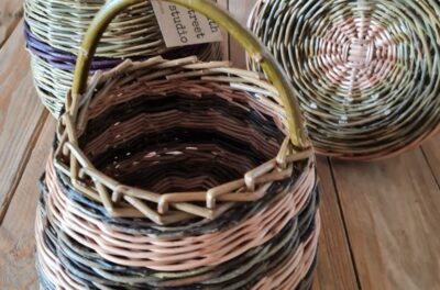 Willow weaving – Berry Basket