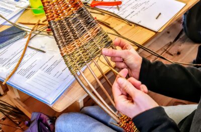 Willow weaving basket making course