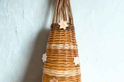 willow Christmas decorations course